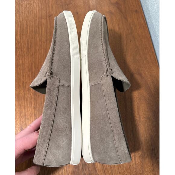 Vince Sonoma Suede Slip-On Shoes Flint Men's Size 9 - Picture 5 of 7